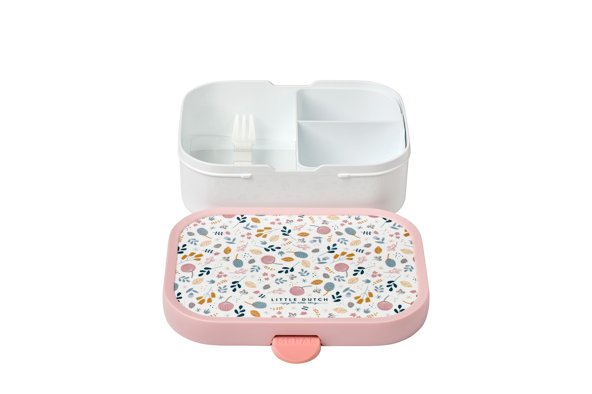 Lunchset Campus (pop-up + lunchbox) - spring flowers