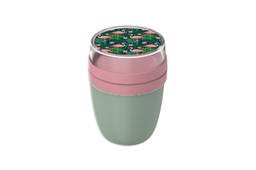 Ontwerp je eigen lunchpot mini - Flamingo