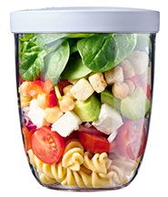 Fruitpot mit Schichtsalat