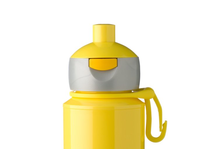 pop-up-trinkflasche-kappe-mundstuck-knopf-gelb