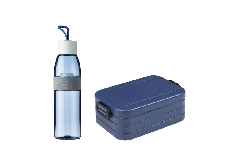 promotion-lunchset-unterwegs-lunchbox-trinkflasche-nordic-denim