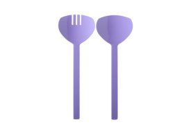 Salatbesteck Conix - Lavendel