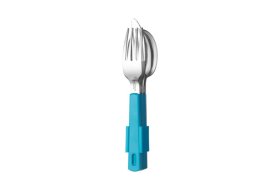 Besteckset 3-teilig - Latin Blue
