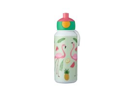 trinkflasche pop-up campus 400 ml - tropical flamingo