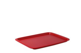 Tablett rechteckig - Luna Rot