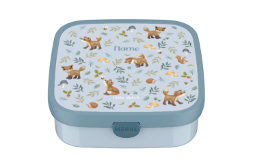 Entwirf deine eigene Brotdose groß Campus - Forest Friends