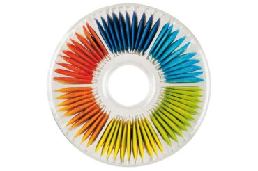 Vorratsdose Teebeutel rund - Acryl