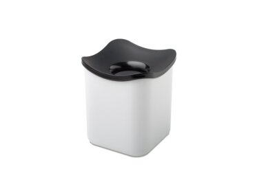 Tischabfallbehälter Cube- Weiß