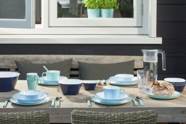 Besteckset 3-teilig - Nordic Blue