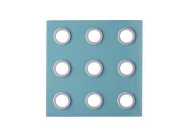 untersetzer domino - nordic green