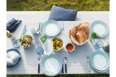 Besteckset 3-teilig - Nordic Blue