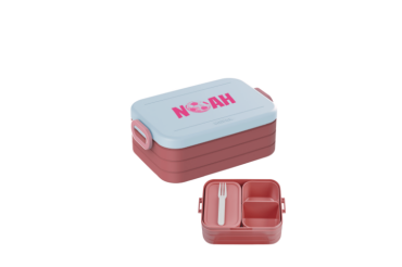 Entwirf deine eigene Bento Lunchbox Take a Break midi - Rosa Fußball