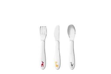 Besteckset 3-teilig - Animal Friends