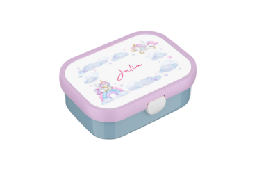 Entwirf deine eigene Brotdose Campus - Regenbogeneinhorn