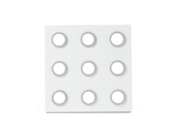 Untersetzer Domino - Weiß