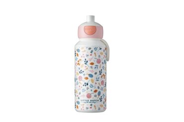 trinkflasche pop-up campus 400 ml - spring flowers