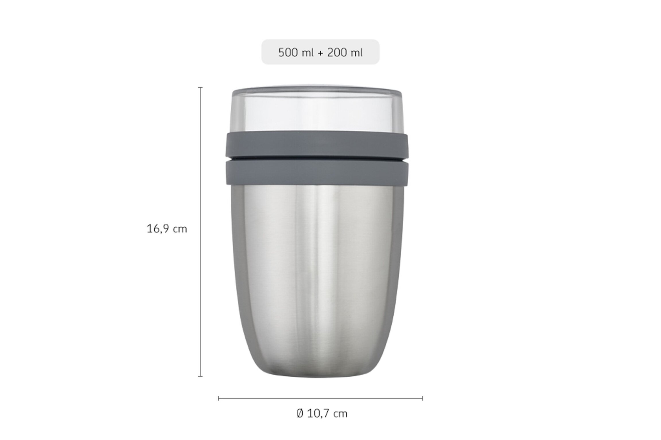 Insulated lunch pot Ellipse
