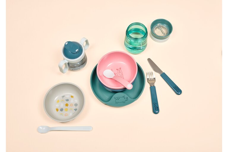 trainer-plate-mepal-mio-deep-pink