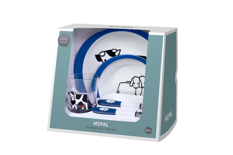 set-children-s-dinnerware-5-pcs-farm