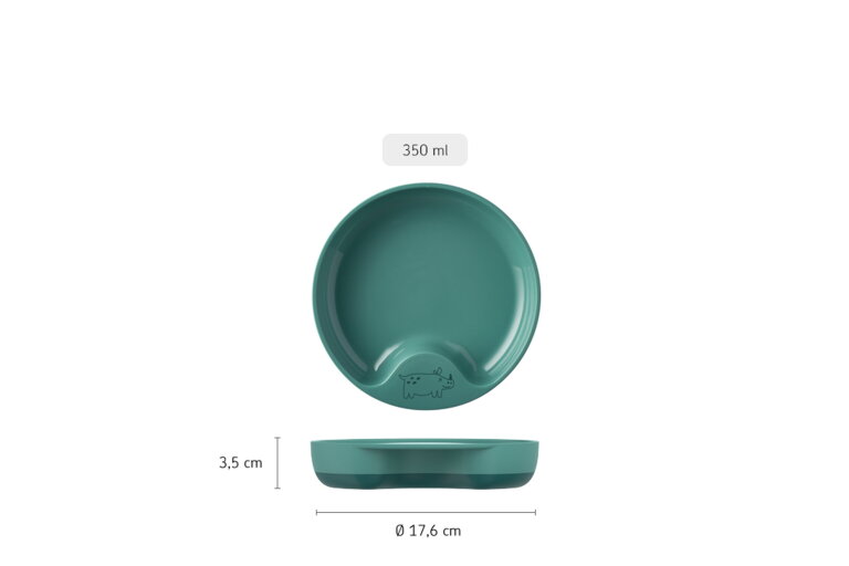 trainer-plate-mepal-mio-deep-pink