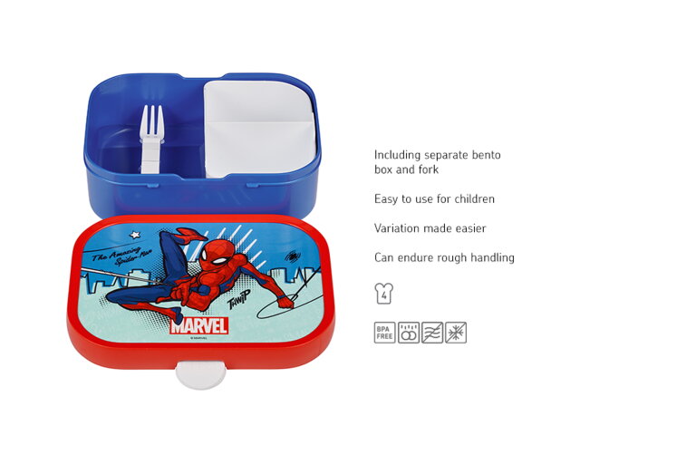 lunch box campus - spiderman | Mepal
