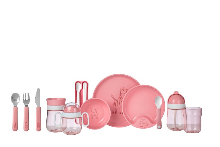 set-baby-dinnerware-mio-3-pcs-deep-pink