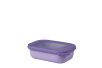 Multi bowl Cirqula rectangular 500 ml / 17 oz - Nordic lilac