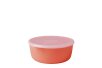 serving bowl with lid volumia 1.0 l - coral