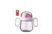 non-spill sippy cup Mepal Mio 200 ml / 6.7 oz  - deep pink