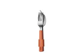 Cutlery Set 3 Pcs - Terra Orange