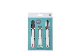cutlery set 3 pcs - animal friends