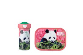 lunch set campus (sb+lb) - animal planet panda