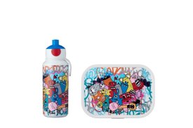 lunch set campus (pu+lb) - graffiti