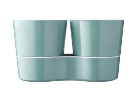 Hydro Herb Pot Twin - Nordic Green