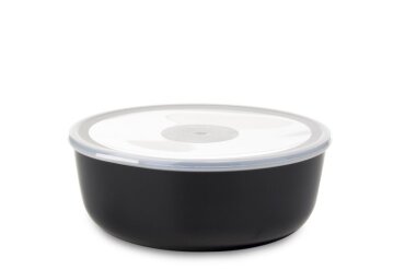 Bowl With Lid Volumia 2.0 L - Black