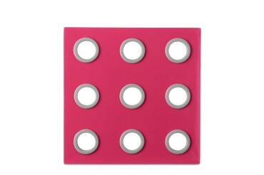Trivet Domino - Latin Pink