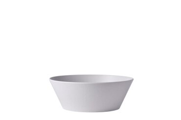 serving bowl bloom 1.5 l - pebble white