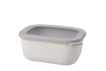 Multi bowl Cirqula rectangular 1500 ml / 17 oz - Nordic white