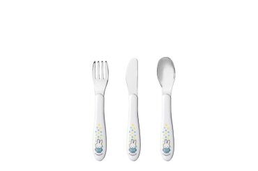 Cutlery set 3 pcs - Miffy confetti