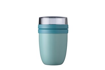 insulated lunch pot ellipse - nordic green