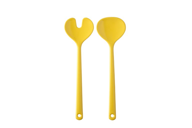 couverts-a-salade-synthesis-2-pcs-latin-yellow