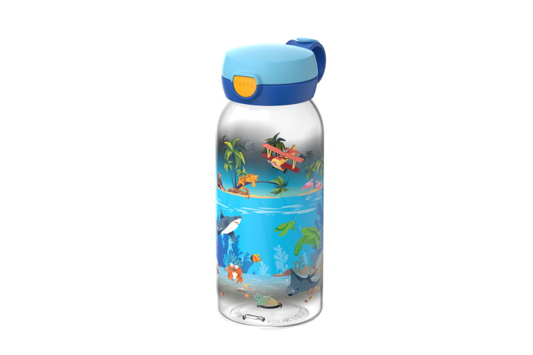 Gourde Campus Mepal En Inox 600 Ml – Bouchon Clapet, étanche, Compatible Boissons Gazeuses, Lavable Au Lave-vaisselle