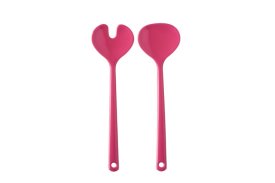 couverts à salade synthesis 2 pcs - latin pink
