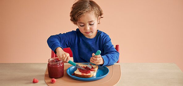 Kinderbestek Mepal Mio - voor de eerste hapjes