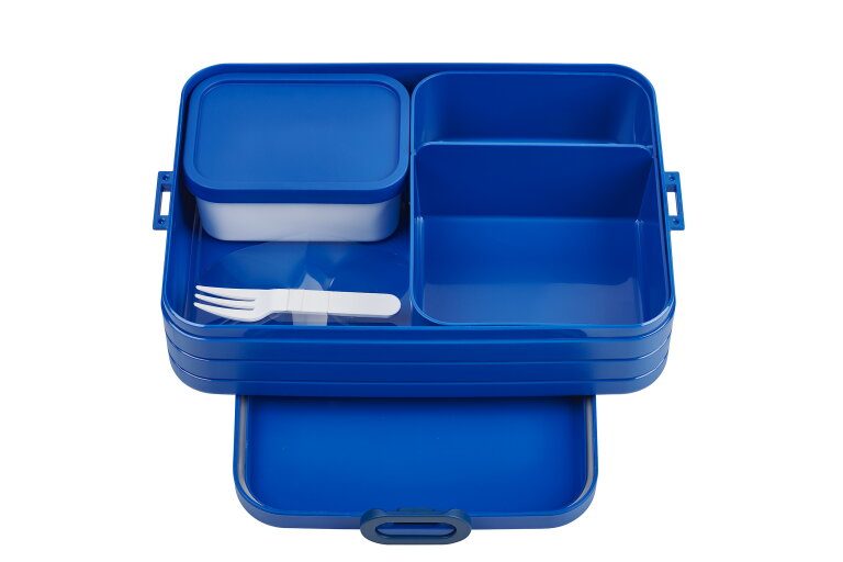 Verfrissend Smeltend verbanning Bento lunchbox Take a Break large - Vivid blue | Mepal