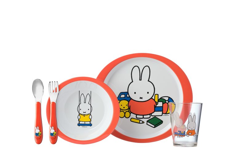 set-kinderservies-5-delig-nijntje-speelt