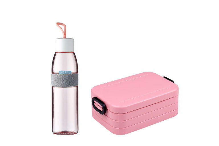 giftset-onderweg-lunchbox-take-a-break-waterfles-ellipse-nordic-pink