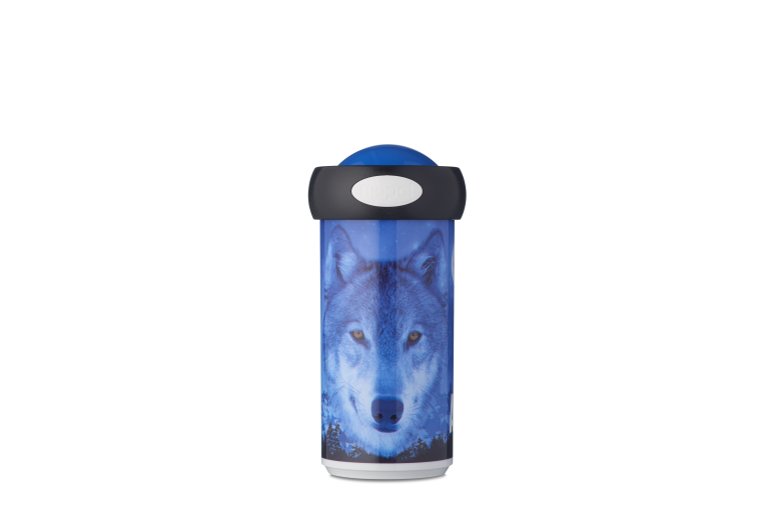 schoolbeker-campus-275-ml-animal-planet-wolf