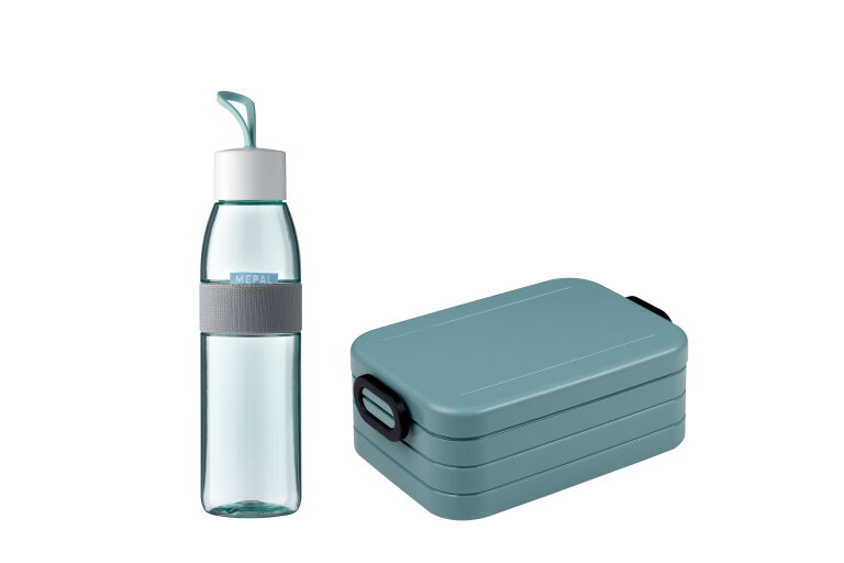 giftset-onderweg-lunchbox-take-a-break-waterfles-ellipse-nordic-green