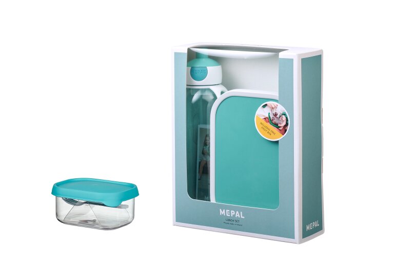 giftset-campus-waterfles-lunchbox-fruitbox-turquoise
